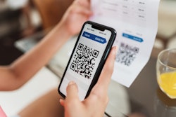 Scanning a QR code