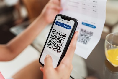 Scanning a QR code
