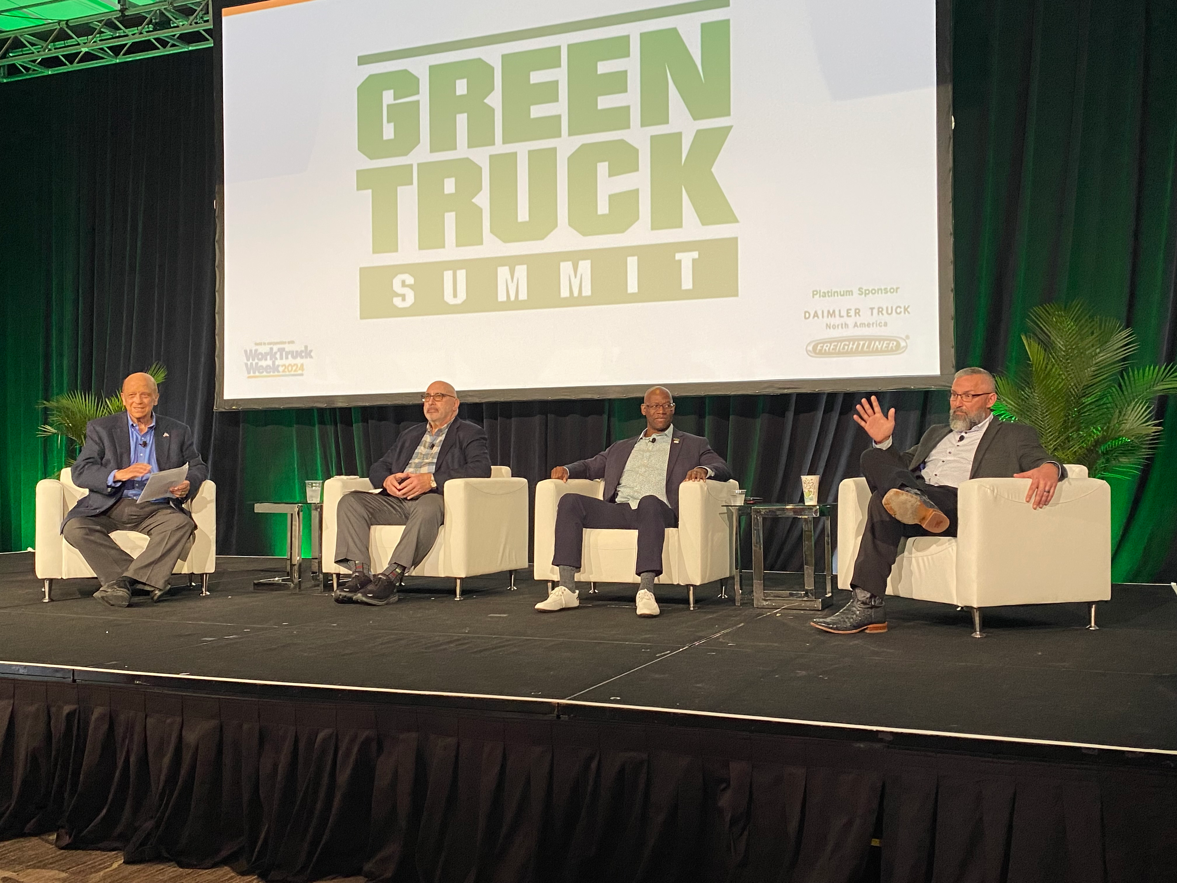 Fleet panel discussion at the Green Truck Summit
