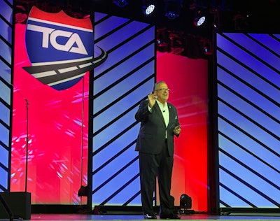 Ken Gronbach speaking at TCA convention in Nashville