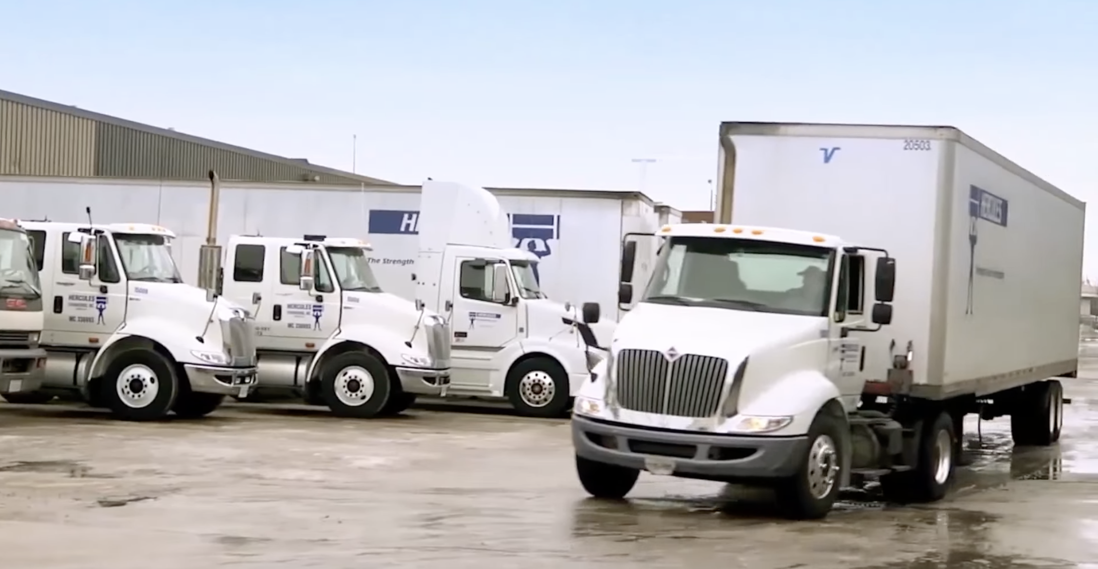 Hercules Transport trucks