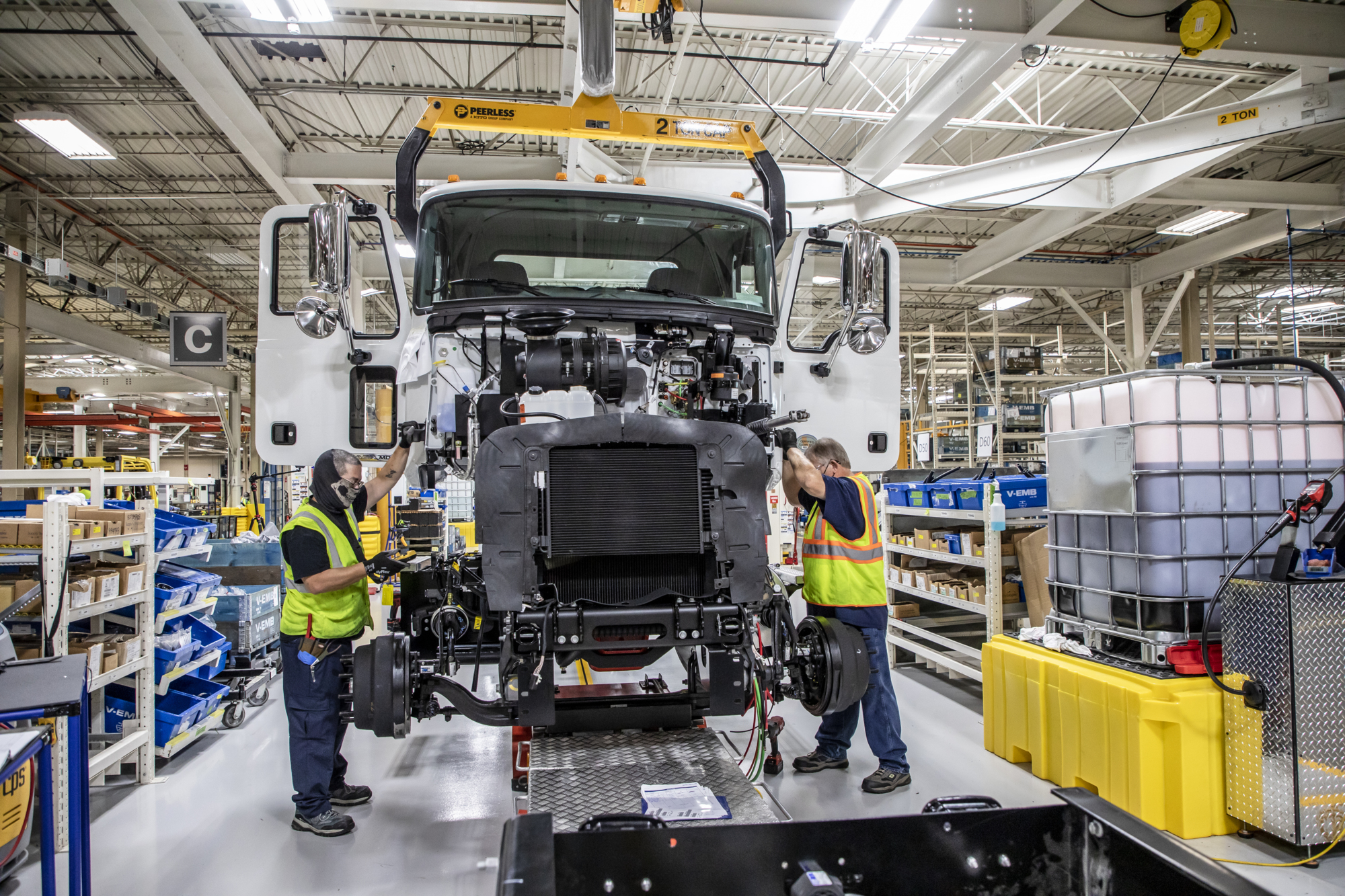Mack MD Series production