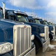 Row of Quantix trucks