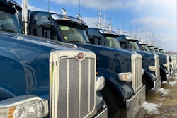 Row of Quantix trucks
