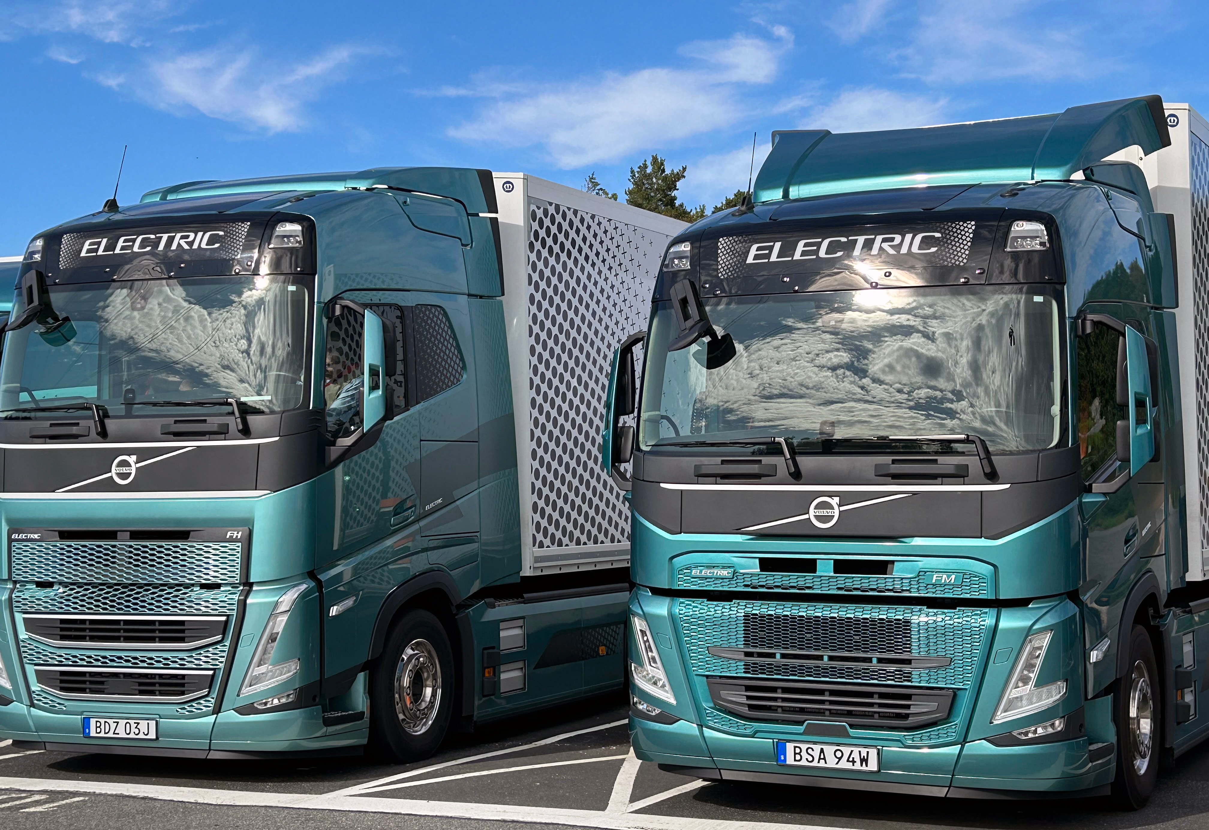 Volvo electric trucks