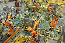 Freightliner robotic cab assembly
