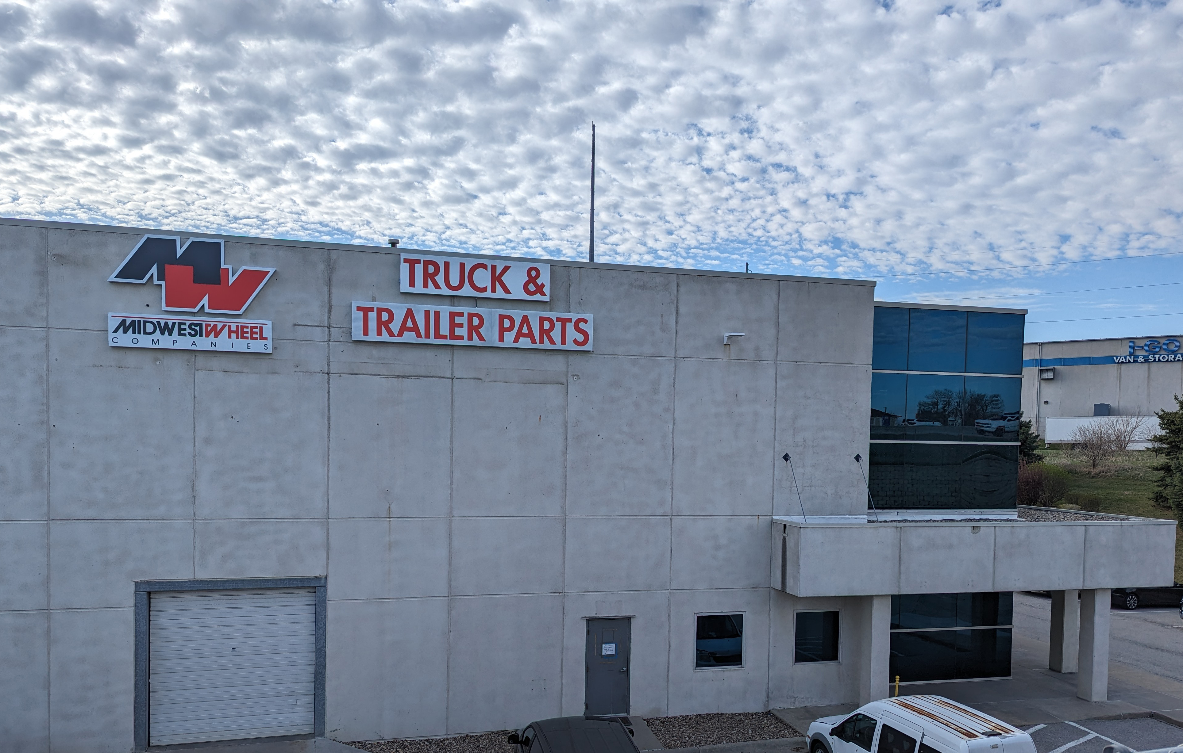 Midwest Wheel truck and trailer parts location in Omaha, Neb.