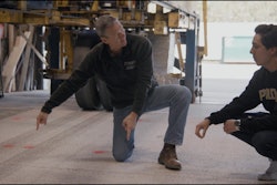 Purdue University electric charging pavement test