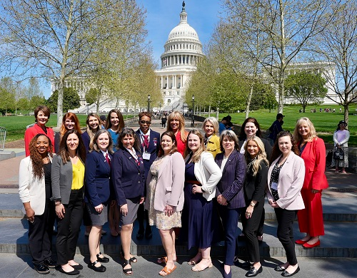 Women in Motion members in Washington, D.C.