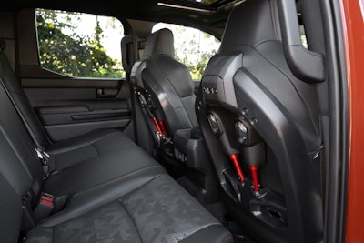 IsoDynamic performance front seats in the 2024 Toyota Tacoma TRD Pro