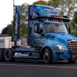 autonomous Freightliner eCascadia technology demonstrator