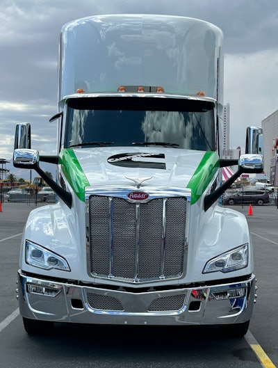 Peterbilt CNG truck