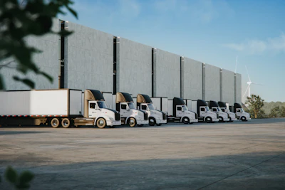 Peterbilt and Einride to Accelerate Electric Road Freight in US with Largest Electric Vehicle Order_Model 579EV