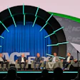OEM truck executives sit for a panel discussion at 2024 ACT Expo