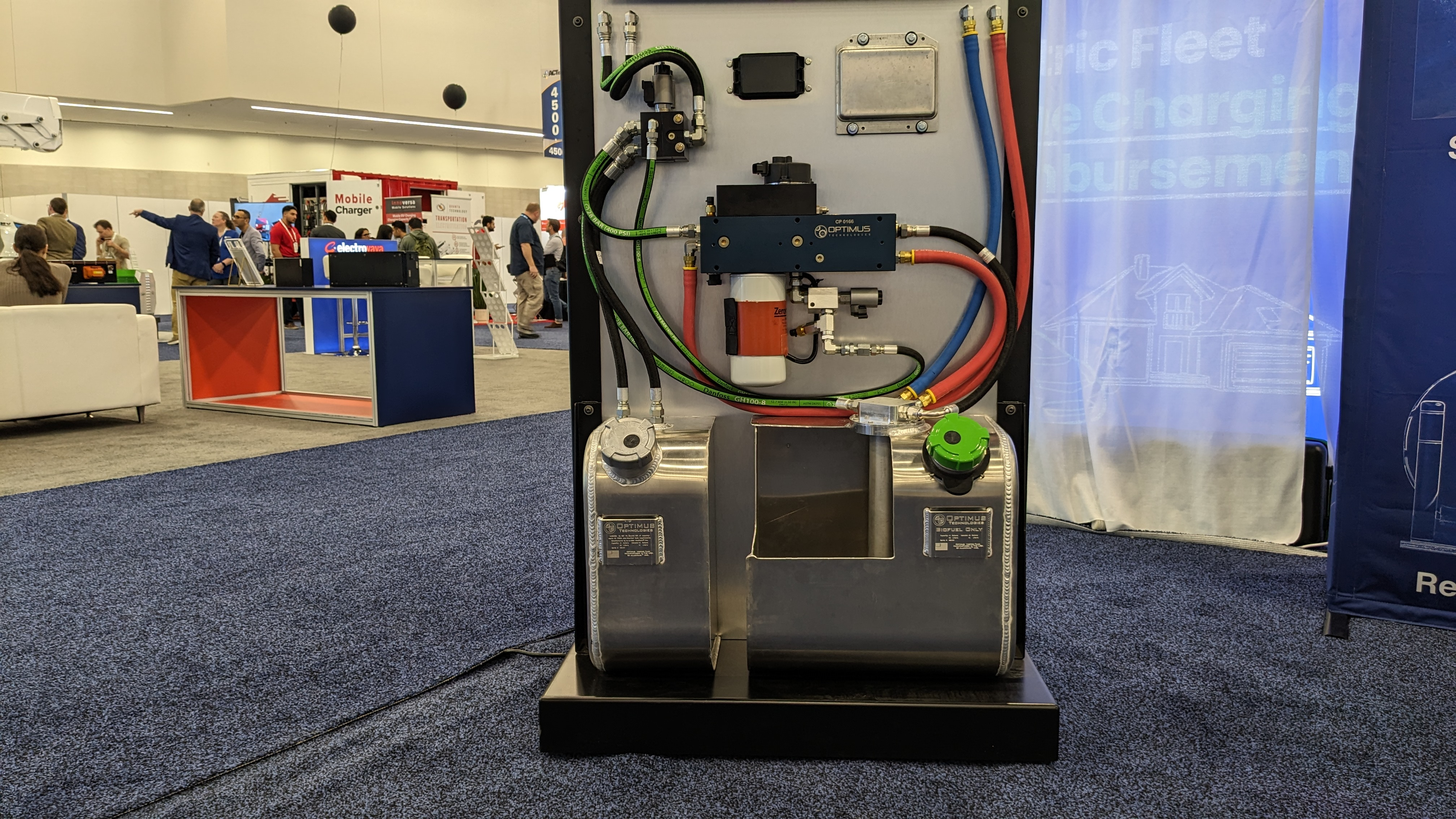 Optimus Technologies' biodiesel conversion kit