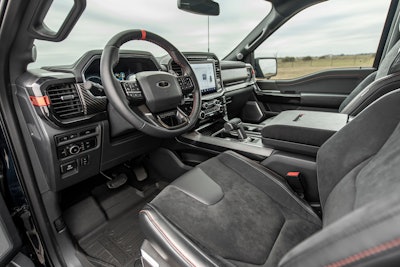 front interior Hennessey 2024 Ford F-150 Velociraptor