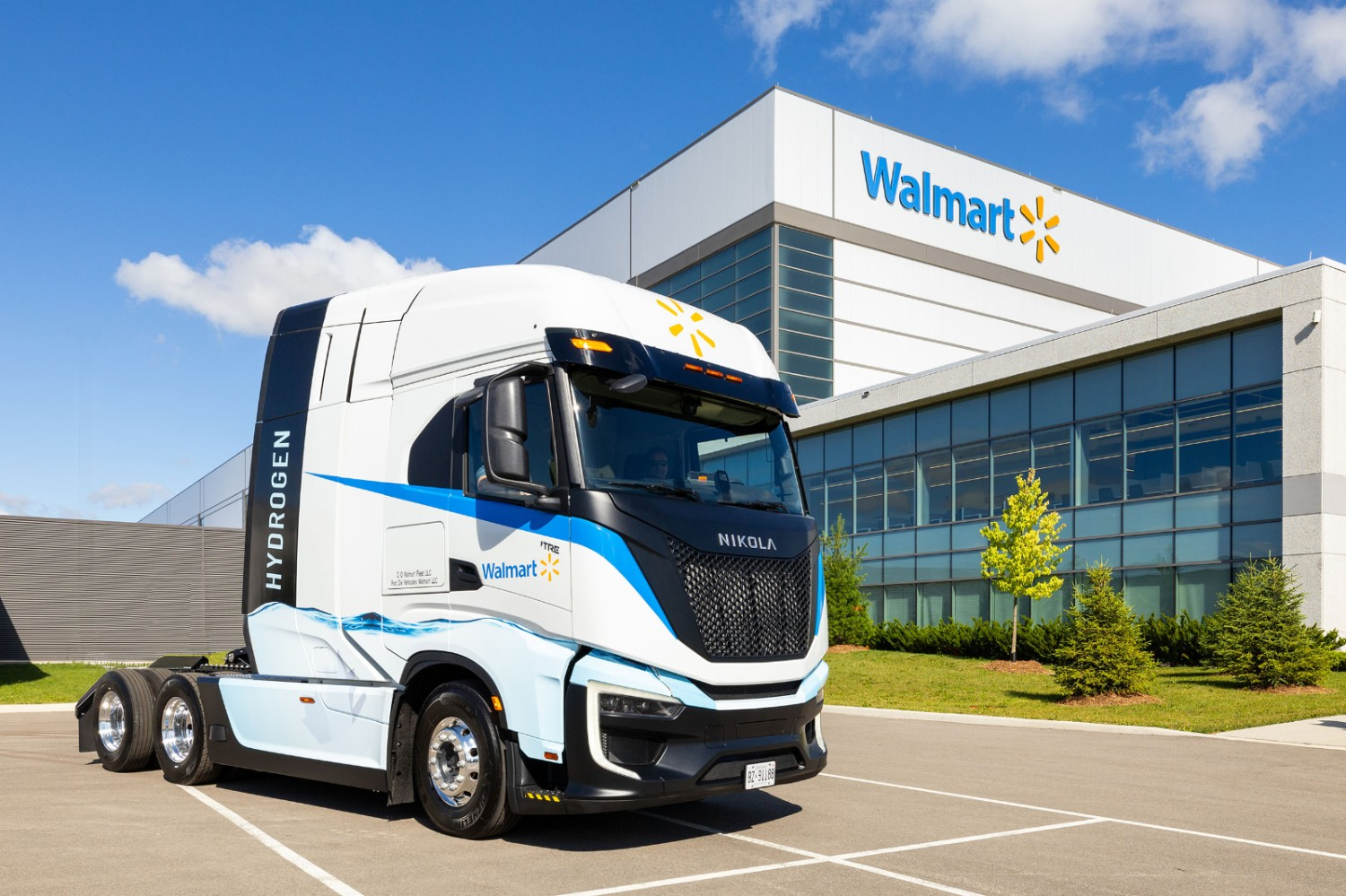 Walmart Canada's first Nikola hydrogen fuel-cell
