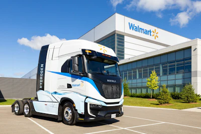Walmart Canada's first Nikola hydrogen fuel-cell