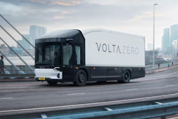 Volta Zero truck city driving