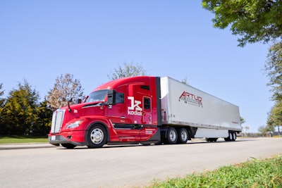 Artur Express Kodiak Robotics truck