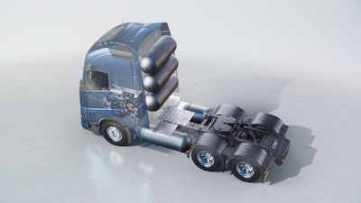 Volvo hydrogen combustion