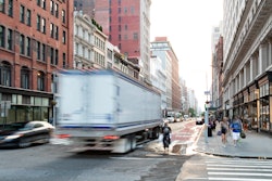 Truck in New York City