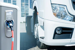 Electric truck charging