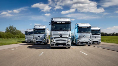 INEOS Inovyn HD hydrogen trucks testing