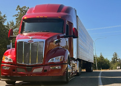 Peterbilt Model 579 natural gas