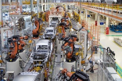 passenger car assembly line