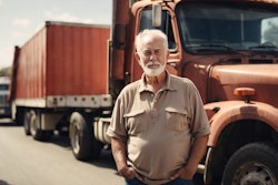 older truck driver