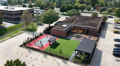 Averitt outdoor area for associates