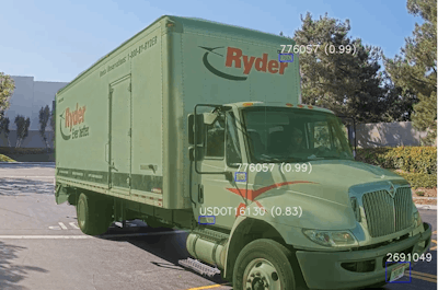 Ryder Terminal yard computer vision