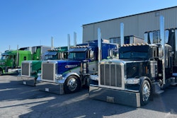 Paul Rissler Transportation trucks at Dutchland dock