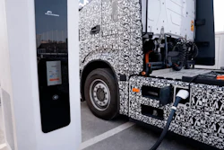 Milence Megawatt Charging system plugged in