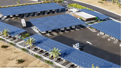 Greenlane's Colton, CA charging site