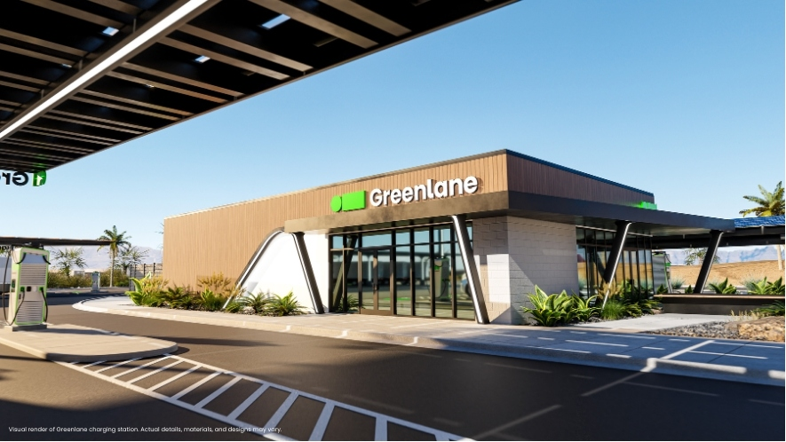 Greenlane flagship charging station