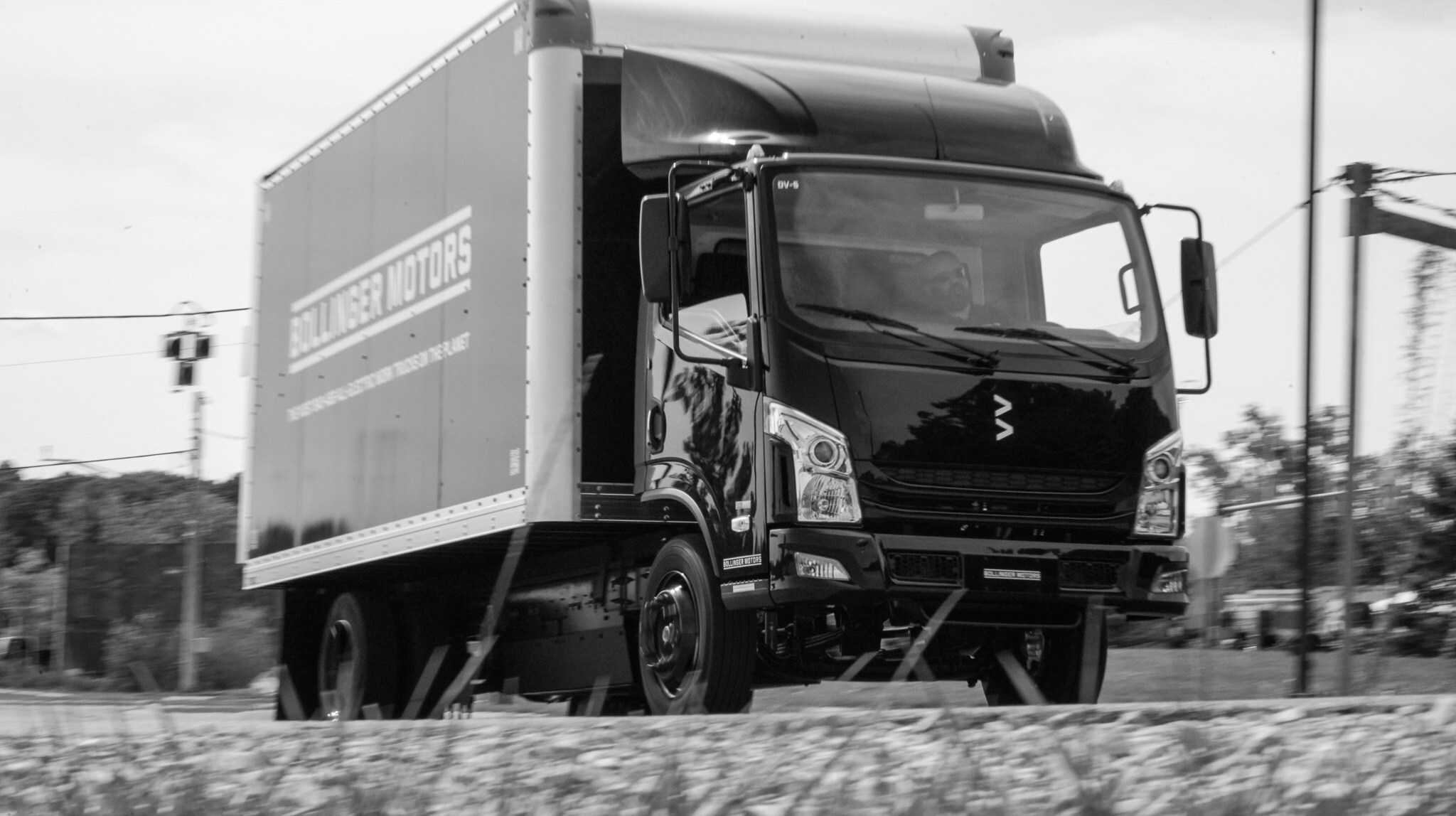 The Bollinger B4 electric Class 4 truck.