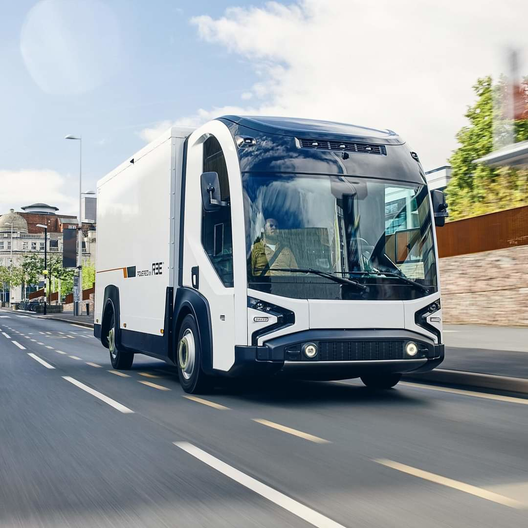 REE P7 chassis cab driving