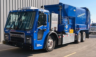 Mack Electric LR City of Madison truck