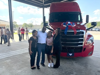 Retired Gunnery Sgt. Ondrae Meyers Family