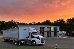 DPM Logistics truck and shop