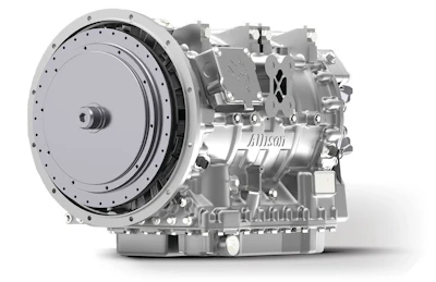 The Allison eGen Flex transmission.