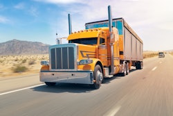 truck on highway