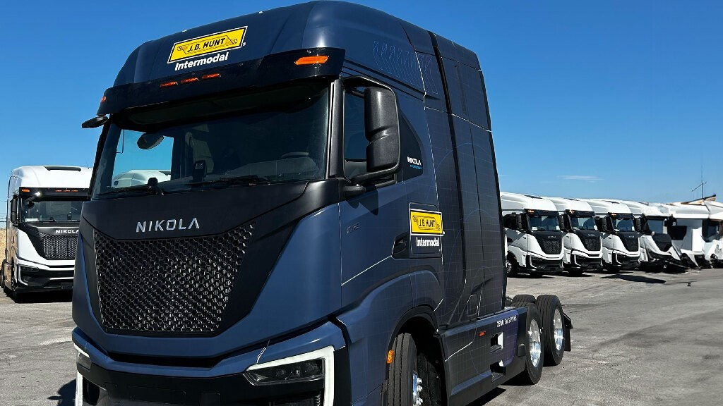 JB Hunt's latest Nikola FCEV