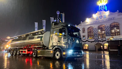 Mercedes-Benz eActros 600 at Oktoberfest