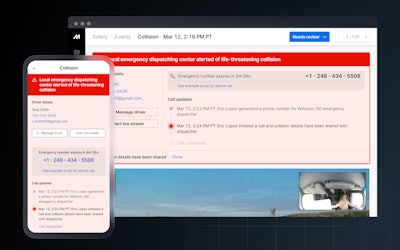 First Responder app and desktop page