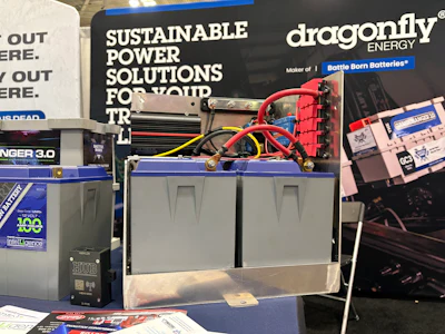 DragonFly's lithium-ion battery monitoring system