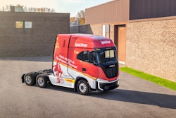 Nikola's Diageo and DHL tractor