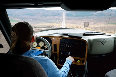 Woman trucker